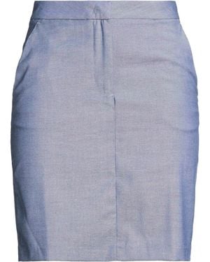 GANT Mini Skirt Polyester, Viscose, Elastane - Blue