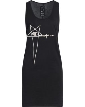 Rick Owens X Champion Mini Dress Cotton - Black