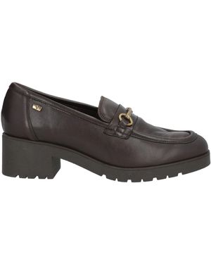 Valleverde Dark Loafers Calfskin - Grey