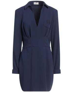 Elisabetta Franchi Mini-Kleid - Blau