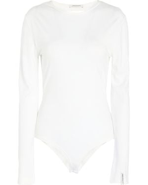 hinnominate Bodysuit Rayon, Polyamide, Elastane - White