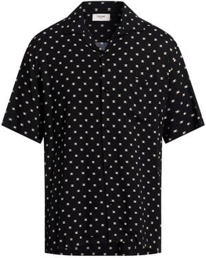 Celine Shirt Viscose - Black