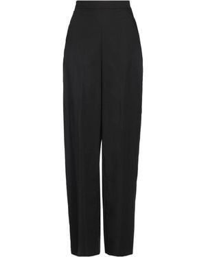 Pierantonio Gaspari Trousers Polyester, Cotton - Black