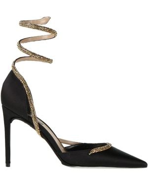 Rene Caovilla Pumps Textile Fibers - Metallic