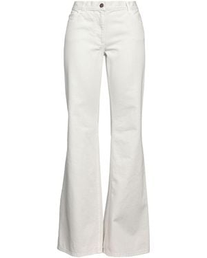 Magda Butrym Pantaloni Jeans - Bianco