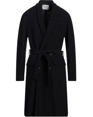 Paolo Pecora Coat Virgin Wool - Black