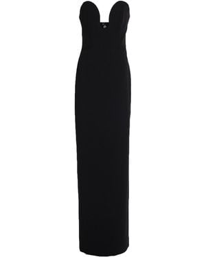 Solace London Vestido Largo - Negro