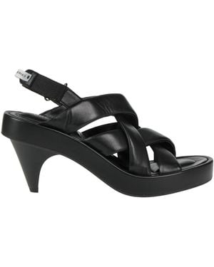 Premiata Sandals Textile Fibres - Black