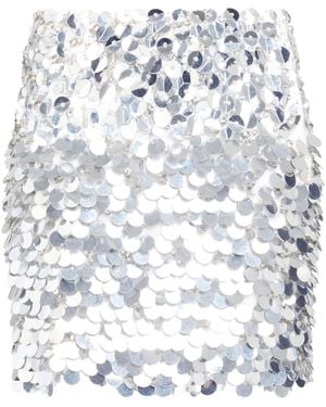 DES_PHEMMES Mini Skirt Nylon - Gray