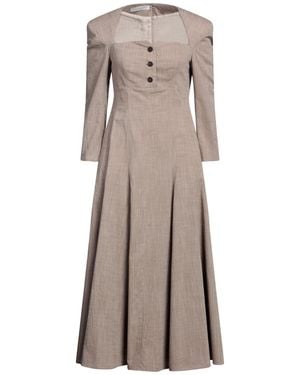 Philosophy Di Lorenzo Serafini Midi Dress - Natural