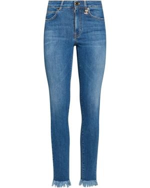 Gaelle Paris Jeans Cotton, Elastane - Blue