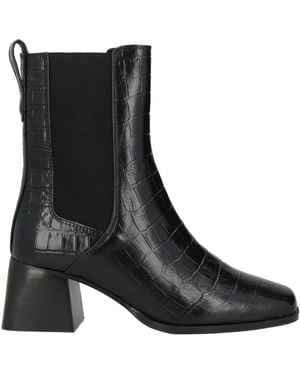 Bobbies Ankle Boots Leather - Black