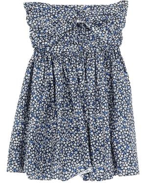 Matteau Mini Dress Cotton - Blue