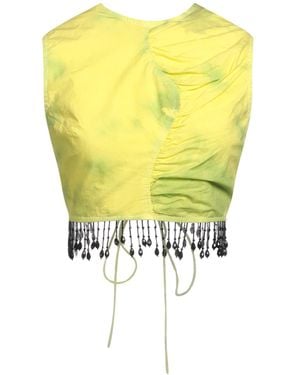 Ganni Top - Yellow
