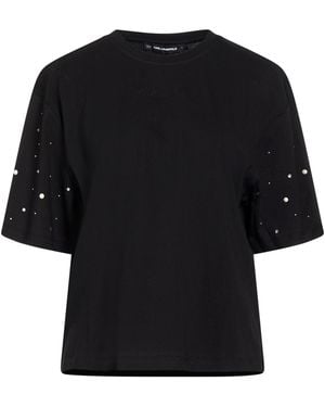KARL LAGERFELD Camiseta - Negro