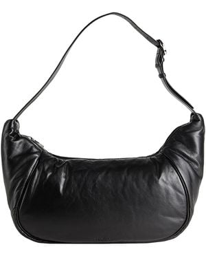 MAX&Co. Maxiabbraccio -- Shoulder Bag Sheepskin - Black