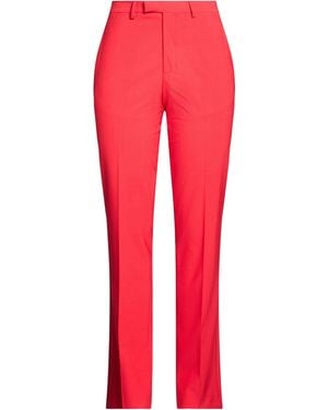 BRERAS Milano Pants Polyester, Virgin Wool, Elastane - Red