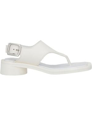 Maison Margiela Sandals Leather - White