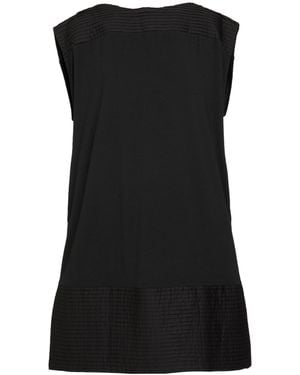 Alpha Studio Mini Dress Cotton, Elastane - Black