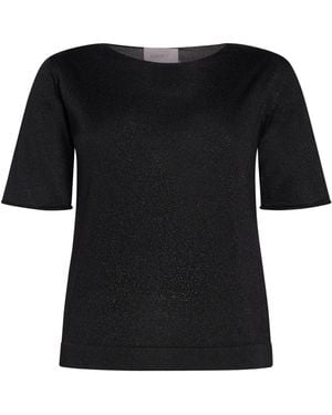 Circus Hotel Sweater Viscose, Polyamide, Metallic Fiber, Polyester - Black