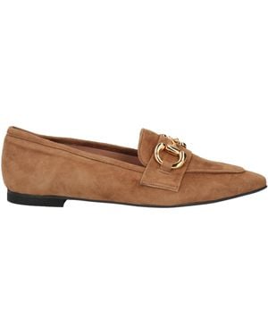 Bianca Di Loafers Leather - Brown