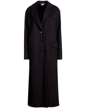 Aspesi Midnight Coat Virgin Wool, Alpaca Wool - Black