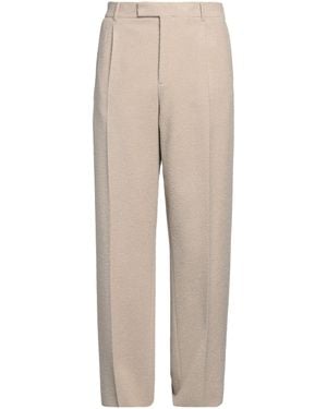 Dior Pants Virgin Wool, Polyamide, Elastane - Natural