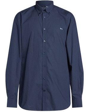 Harmont & Blaine Shirt Cotton - Blue