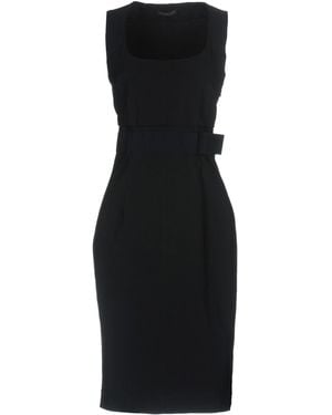 Twinset Midi Dress Viscose, Polyamide, Elastane - Black