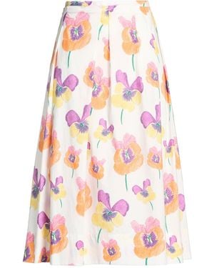 Marni Midi Skirt Cotton - Pink