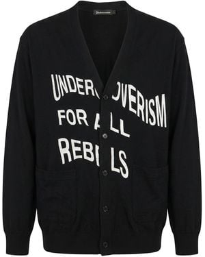 Undercover Ism Cardigan Cotton - Black