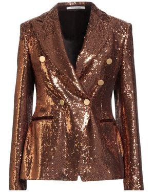 Tagliatore 0205 Blazer Polyester - Brown