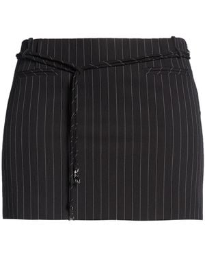 Patrizia Pepe Mini Skirt Polyester, Viscose, Elastane - Black