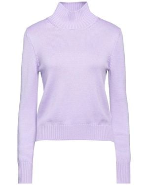 Gran Sasso Turtleneck Virgin Wool - Purple