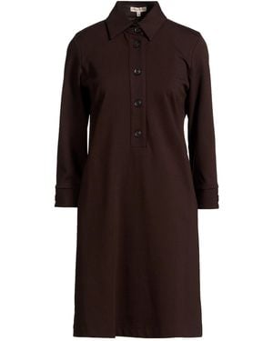 Camicettasnob Mini Dress - Brown