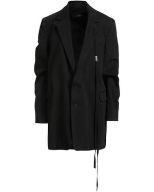 Ann Demeulemeester Blazer Cotton - Black
