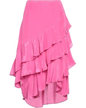 FARM Rio Midi Skirt Viscose - Pink
