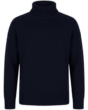 Artichoke Turtleneck Cashmere - Blue