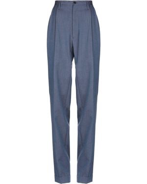 Maison Margiela Trousers Wool, Mohair Wool - Blue