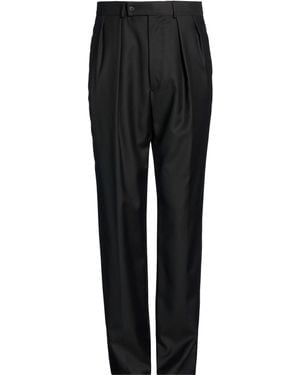 Caruso Trousers Wool - Black