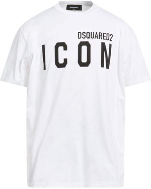 DSquared² T-Shirt Cotton - White