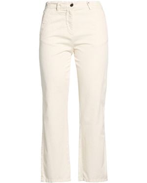 Myths Pants Cotton, Linen - White