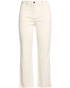 Myths Pants Cotton, Linen - White