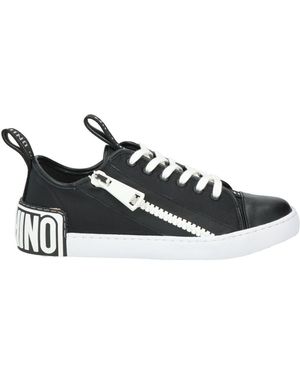 Moschino Nature Friendly Trainers Textile Fibres, Synthetic Material - Black