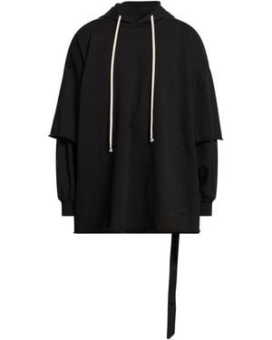 Rick Owens Sweatshirt Cotton - Black