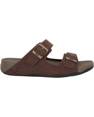Fitflop Sandals Leather - Brown