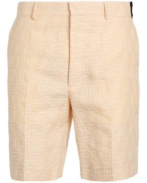Fendi Shorts & Bermuda Shorts Linen, Cotton - Natural