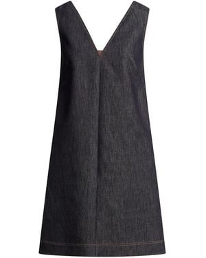 Brunello Cucinelli Mini Dress Cotton - Black