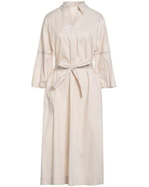 Peserico Vestido Midi - Neutro
