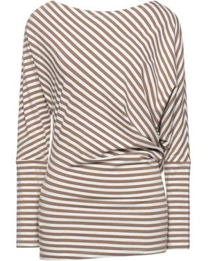 Manila Grace T-Shirts - Brown